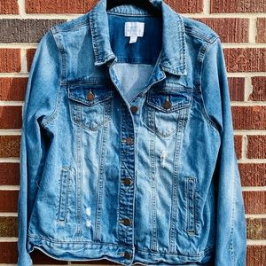 Market & Spruce Camila Boyfriend Denim Jacket